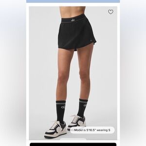 NWT Alo Match Point Tennis Skirt